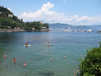 SUP nella Baia di Paraggi.JPG